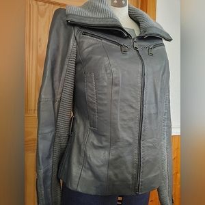 Baggio Rossini RARE Turkish leather jacket runway fashion designer from Turkey